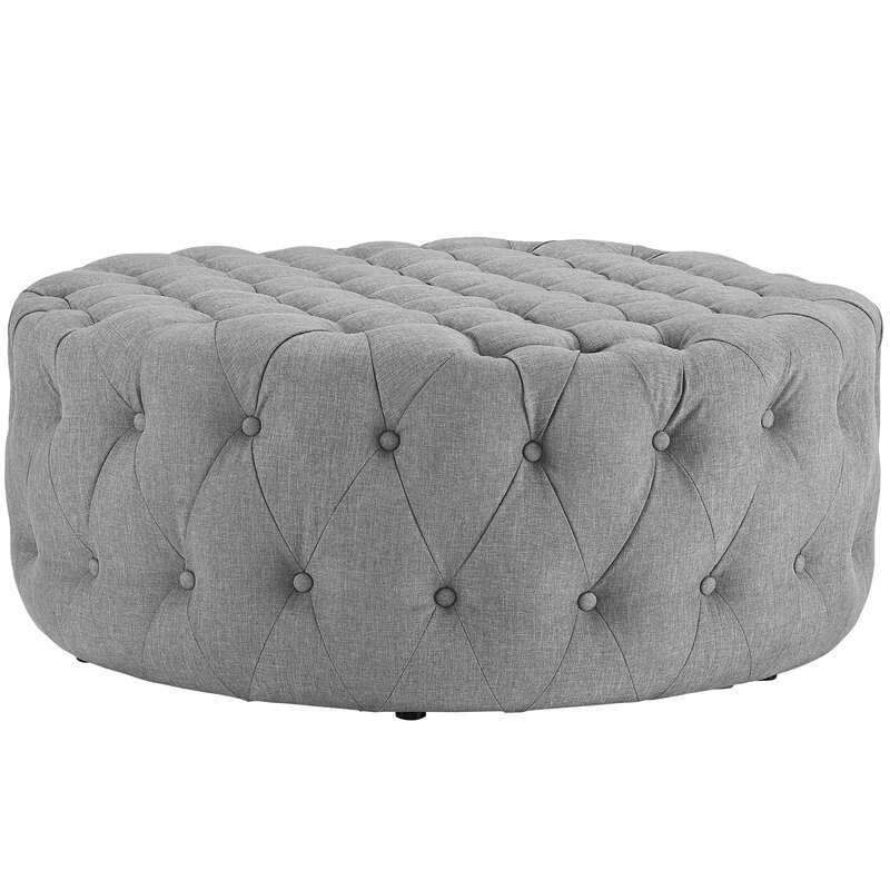 Kenedy Tufted Cocktail Ottoman - Image 5