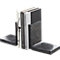 SWOOP BLACK MARBLE BOOKENDS SET OF 2 - Image 0