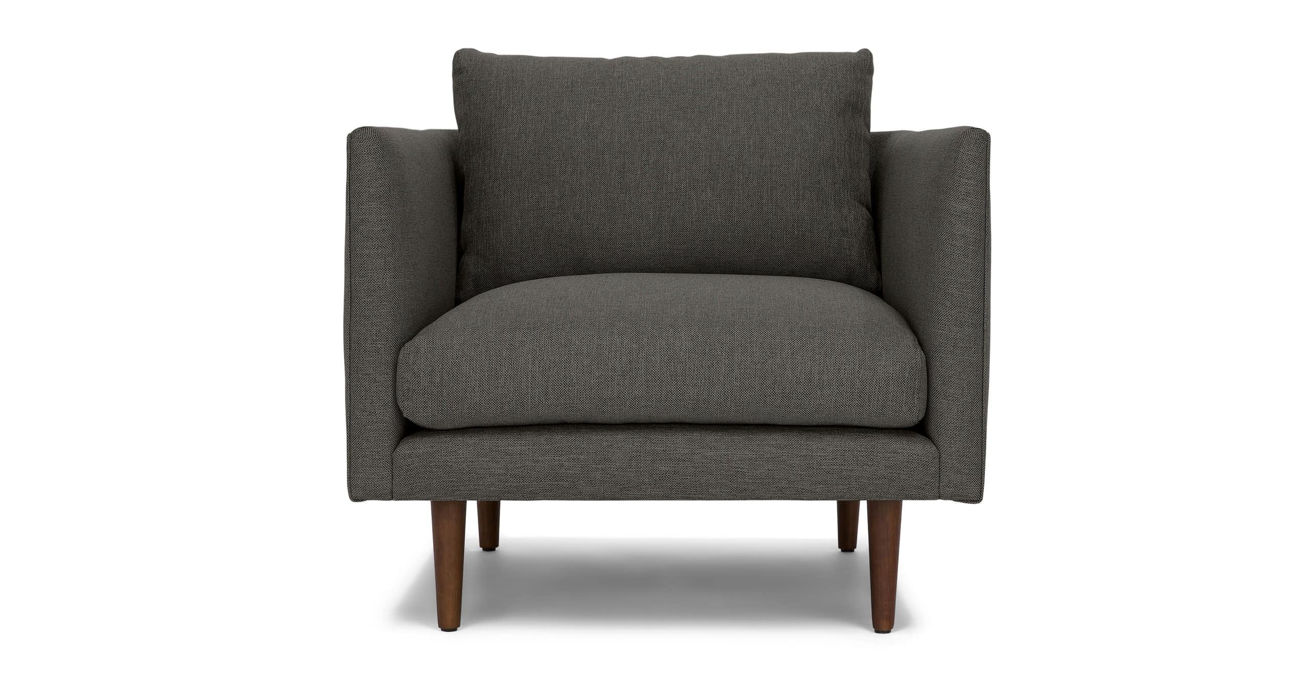 Burrard Graphite Gray Chair - Image 2