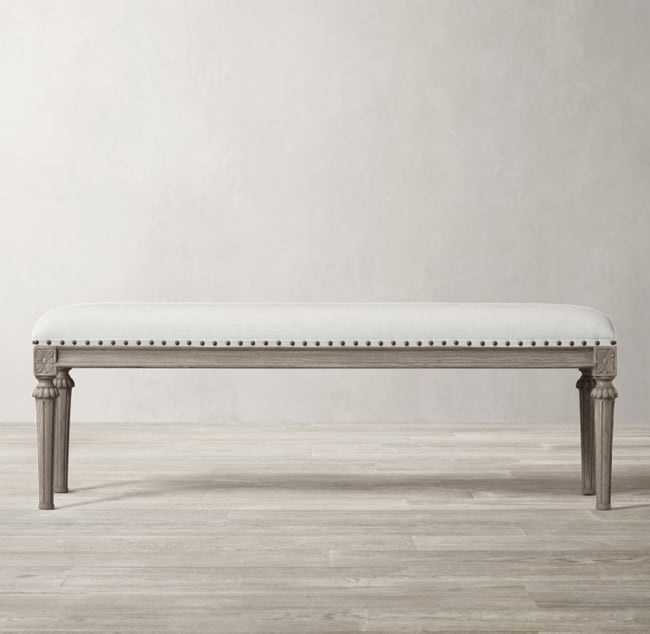 MAISON FABRIC END-OF-BED BENCH - Image 0