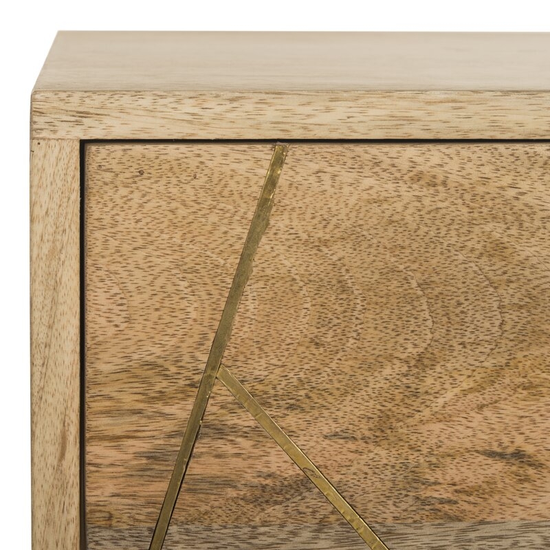 Marigold 1 Drawer Solid Wood Nightstand - Image 2