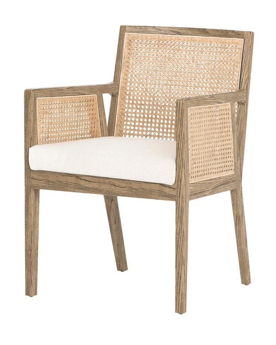 Landon Arm Chair, Light Toasted Nettlewood - Image 1