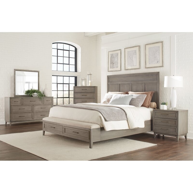 Bangor Villepinte Storage Standard Configurable Bedroom Set - Image 4