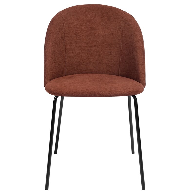 Cloyd Upholstered Side Chair (Set of 2)_Orange - Image 1