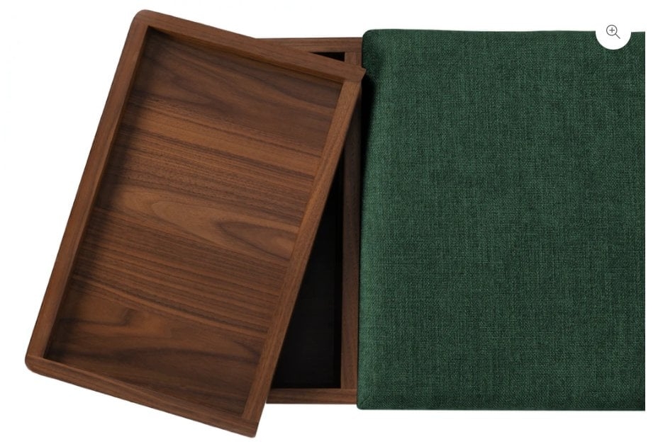 Thari Berkshire Green Walnut Bench - Image 3