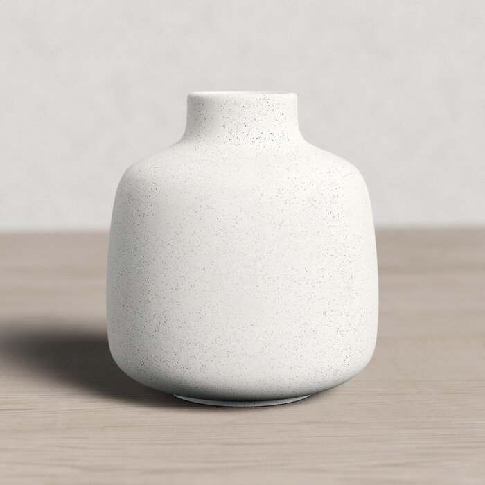 Rudea 5.32" Ceramic Table Vase - Image 0