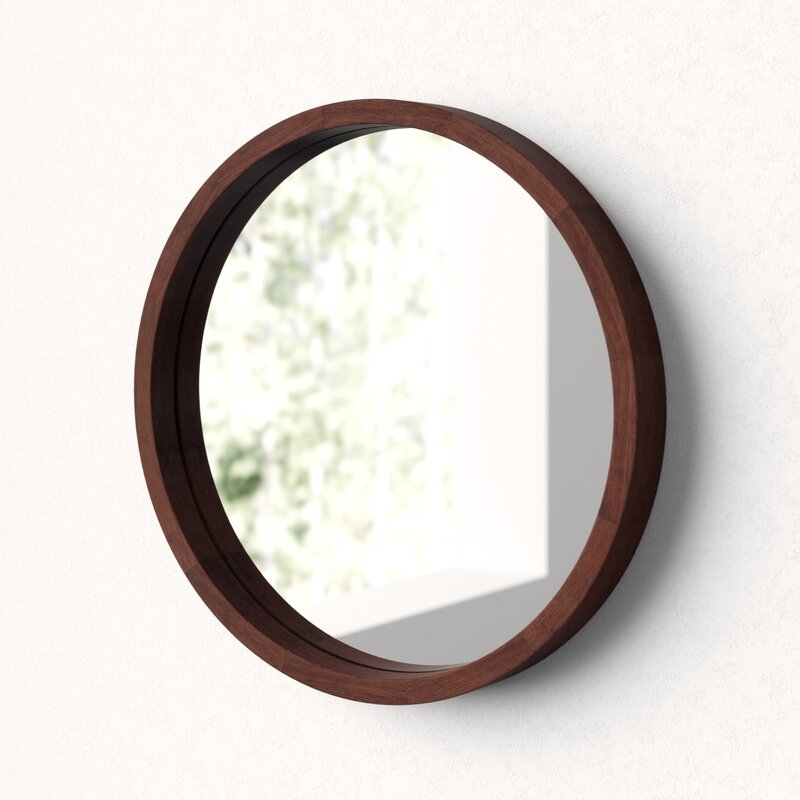 Loftis Decorative Wall Mirror (Rustic Brown) - Image 1