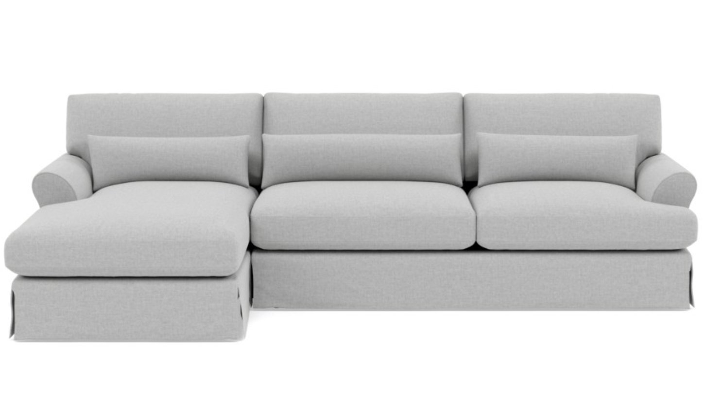 MAXWELL SLIPCOVERED Slipcovered Sectional Sofa with Left Chaise - Image 0