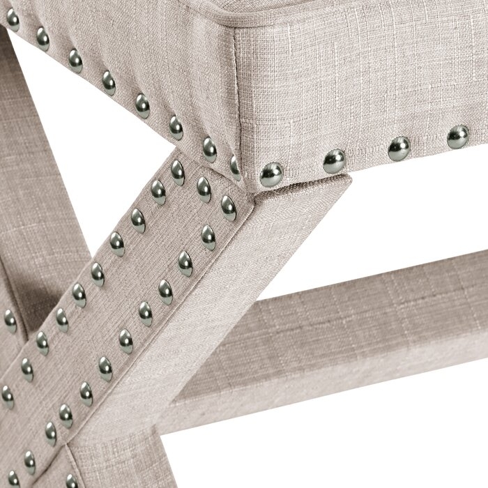 Wynwood X Base Upholstered Bench - Image 3