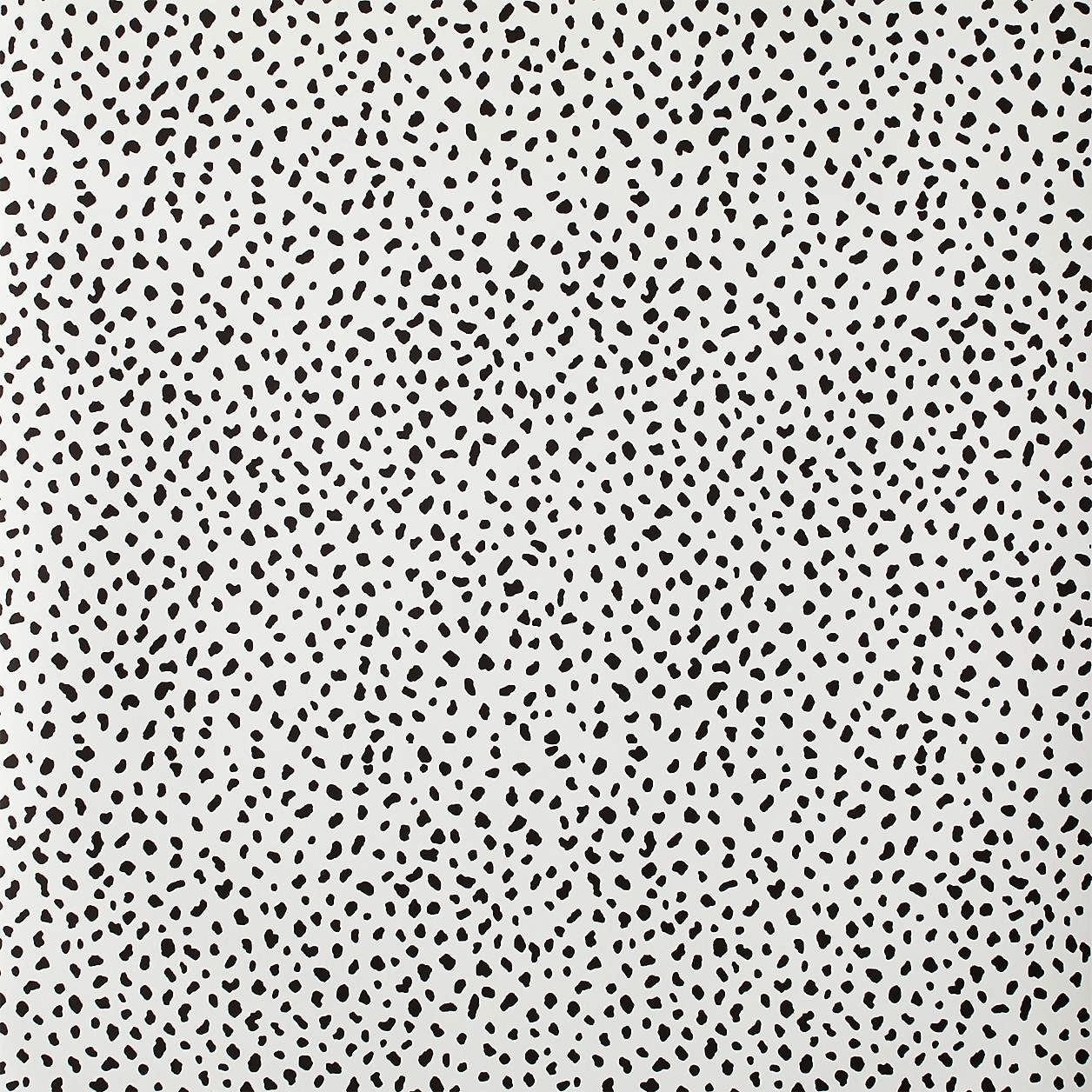 Chasing Paper White and Black Speckle Removable Wallpaper, 2'x4' - Image 0