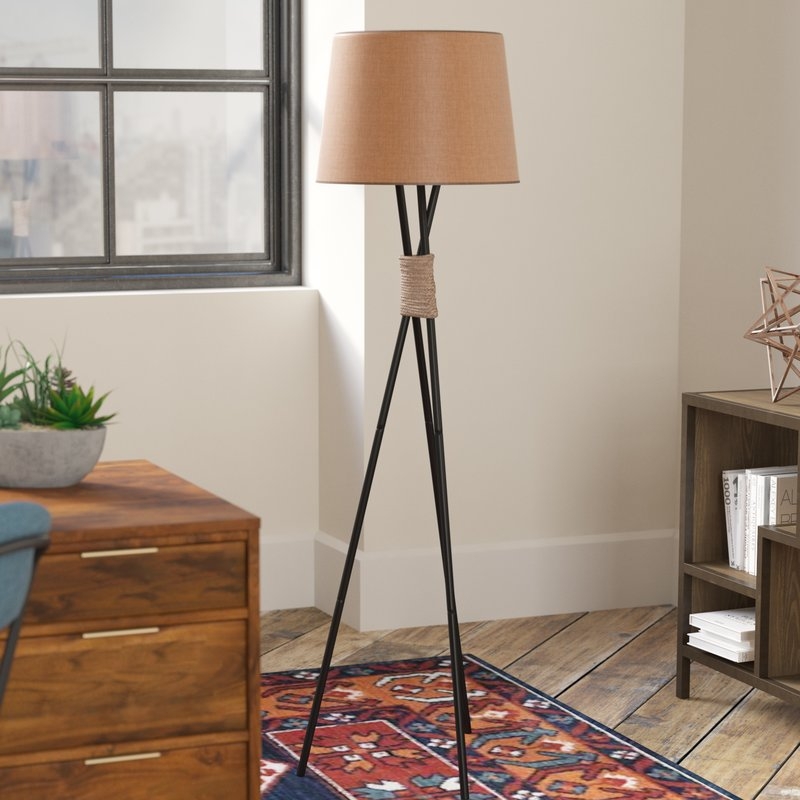 Newnan 58.5" Tripod Floor Lamp - Image 1