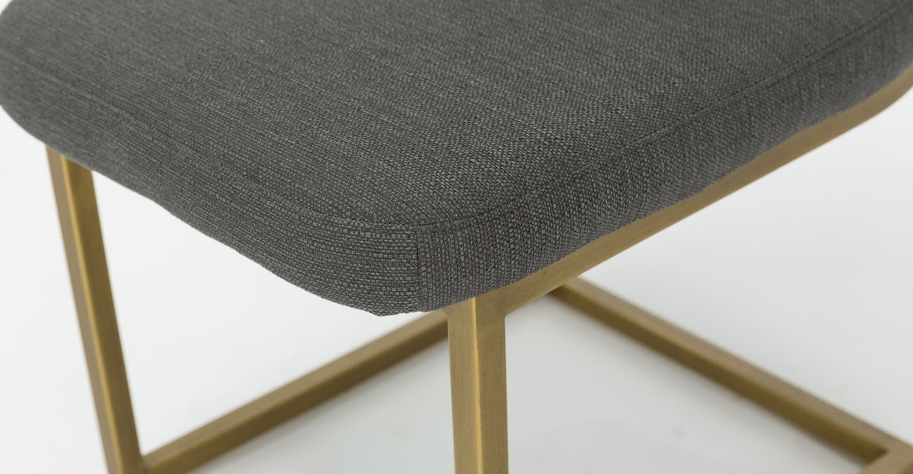 Alchemy Cinder Gray Dining Chair - Image 4