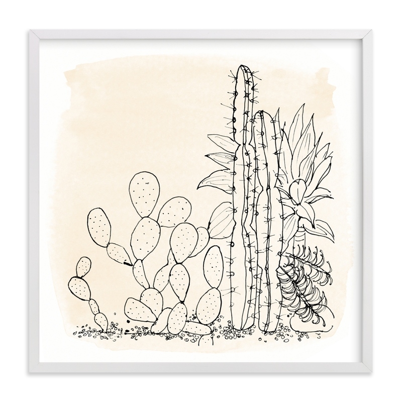 my cactus garden,16" X 16" - Image 0