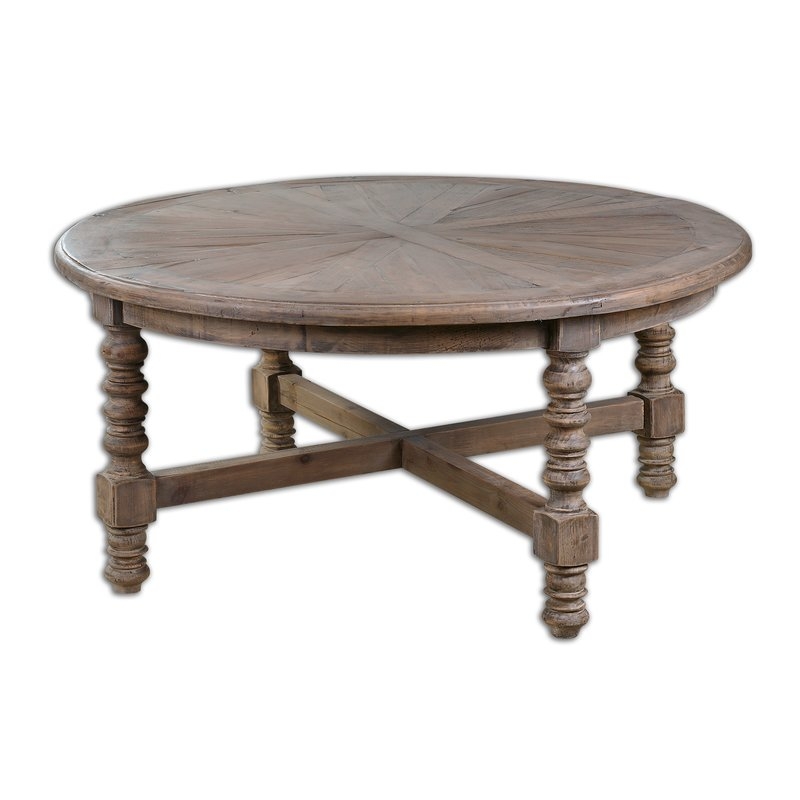 HAYLIE WOODEN COFFEE TABLE - Image 0