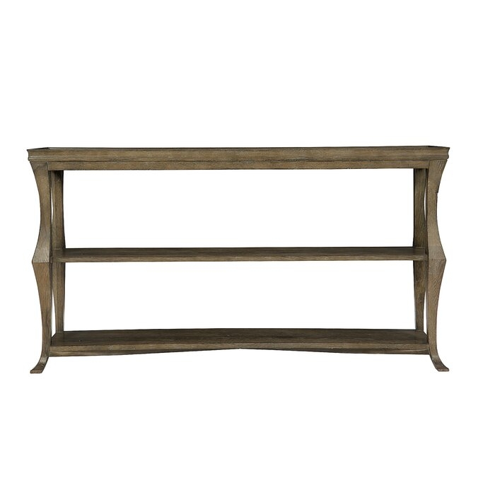 Bernhardt Rustic Patina 60"" Solid Wood Console Table - Image 0