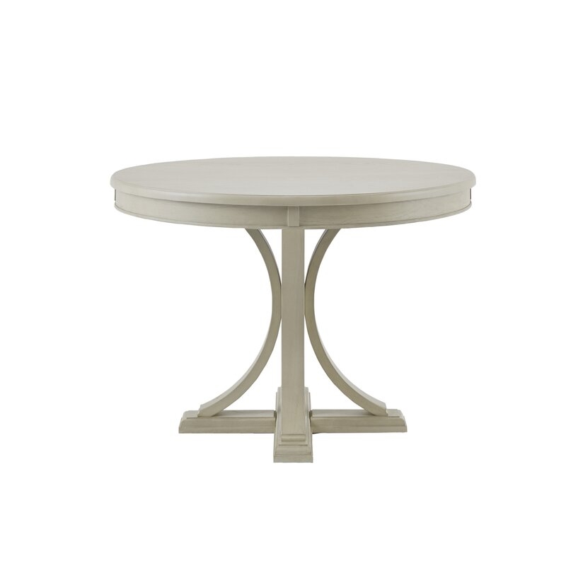 Helena Round Wood Pedestal Dining Table - Image 2