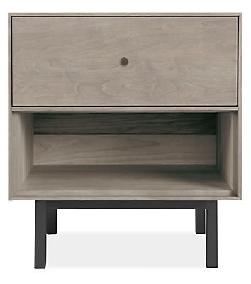 Hudson Nightstands with Steel Base - Image 0