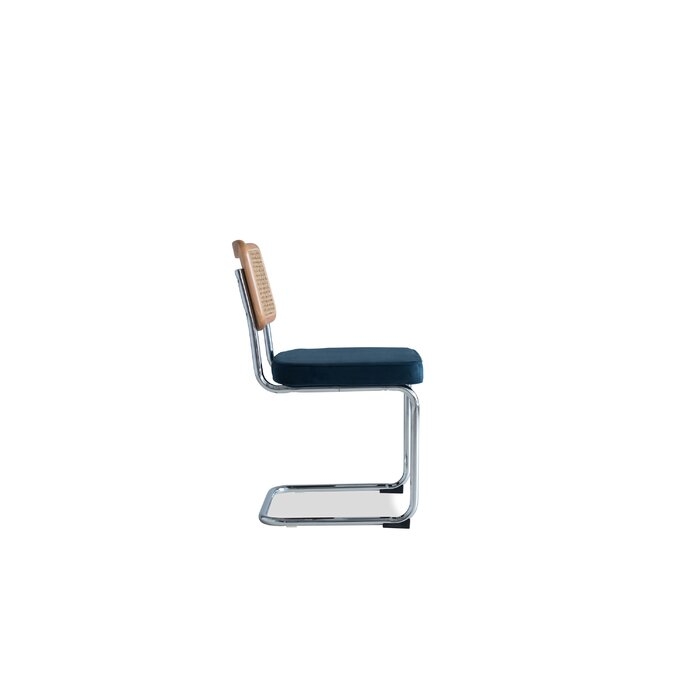 Elkmont Velvet Upholstered Metal Side Chair (Set of 2) - Image 3