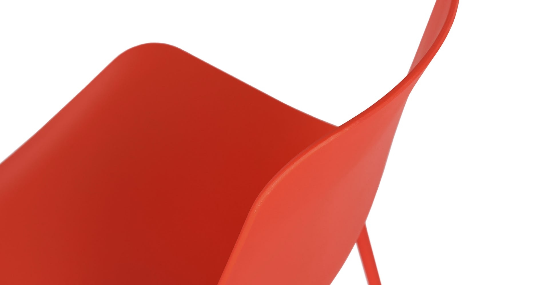 Svelti dining chair -  Poppy Red. Set of 2 - Image 2