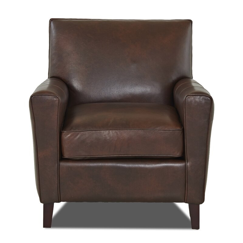 Gormley Leather Armchair - Image 1