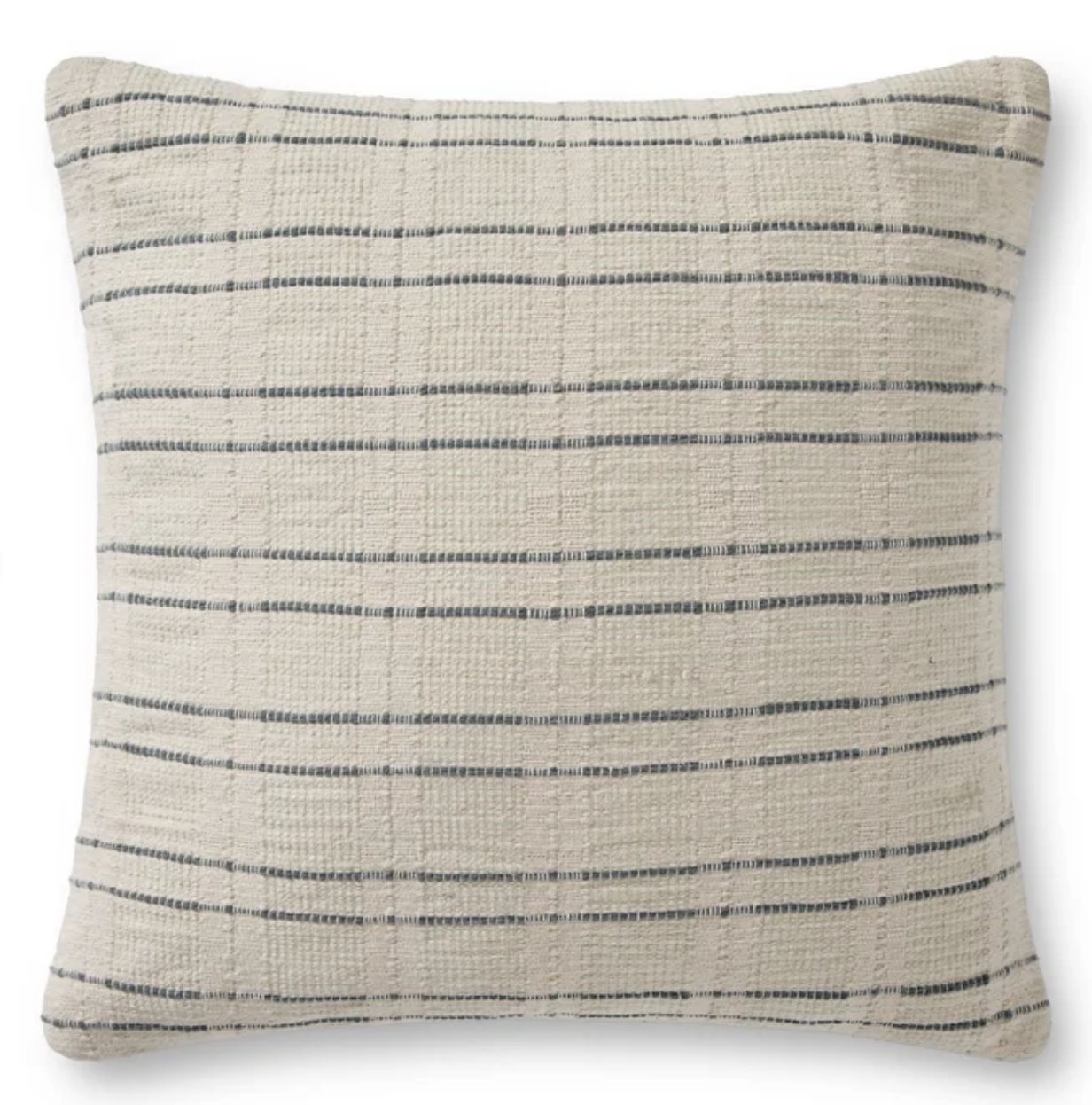 Belmont Square Pillow Cover & Insert, Down Fill, 22" x 22" - Image 0