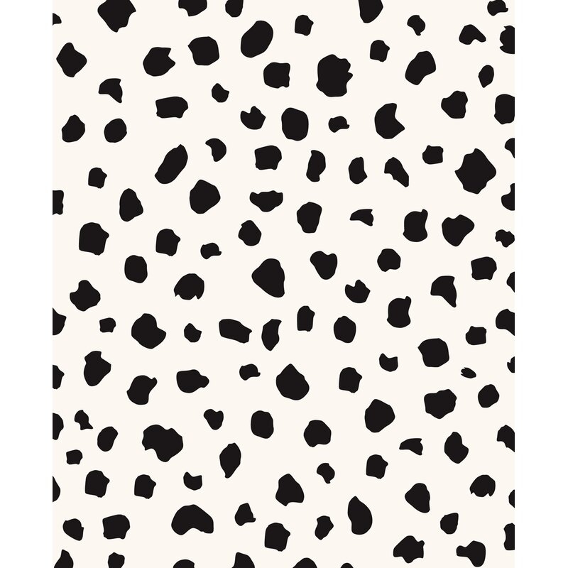 Mckinnon Speckle Paintable Peel and Stick Wallpaper Roll - Image 0