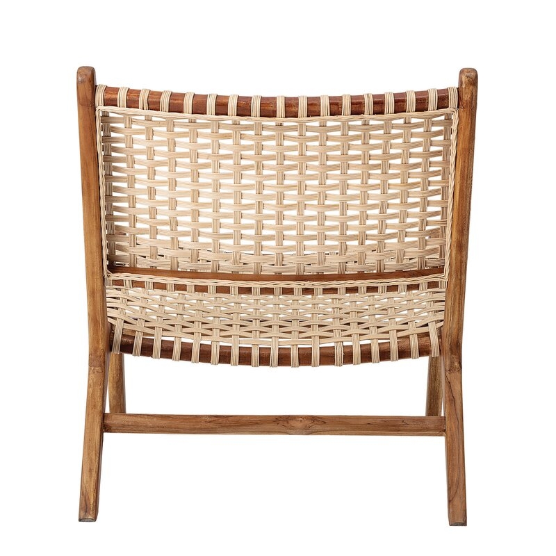 Springtown Woven Rattan 31.5" Side Chair - Image 4