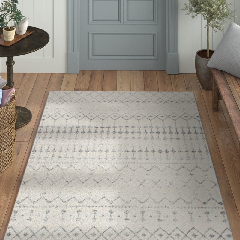 Clair Ivory Area Rug 5' x 7'5" - Image 1