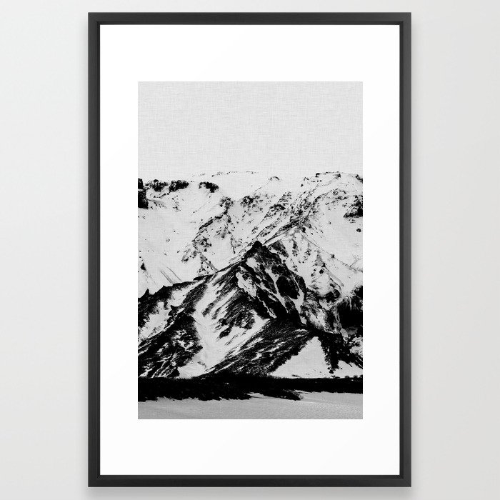 Minimalist Mountains - Vector Black - Image 0