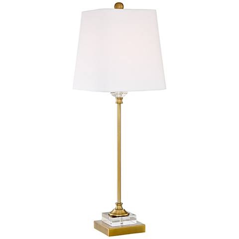 Julia Gold and Crystal Buffet Table Lamp - Image 0