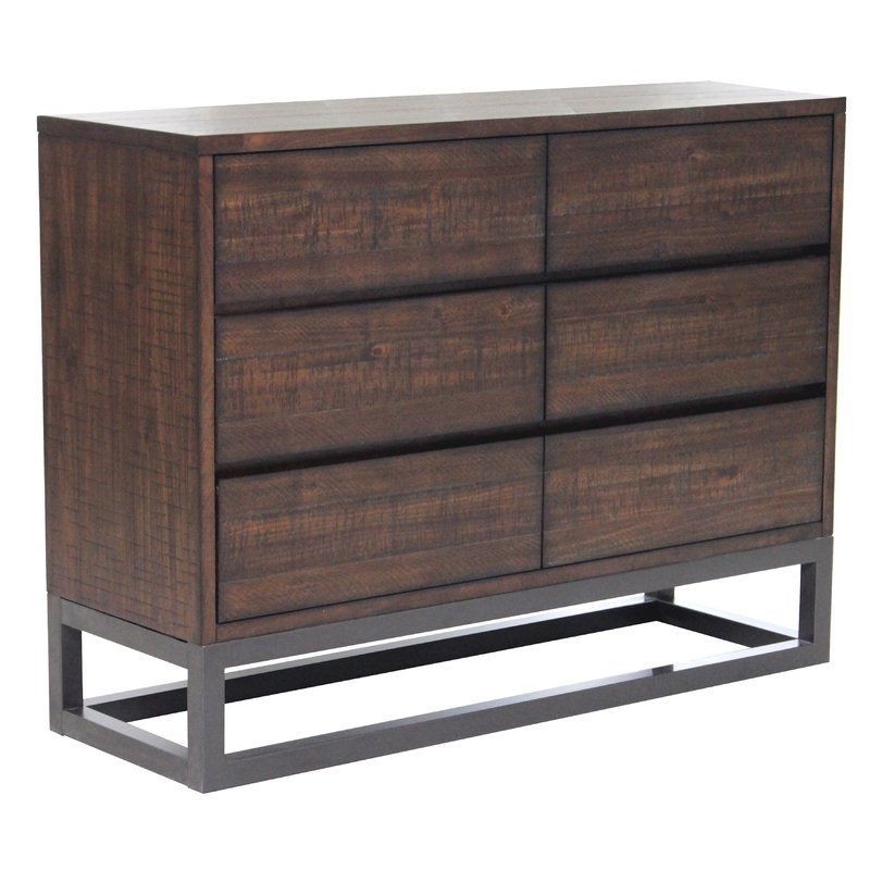 COPE 6 DRAWER DOUBLE DRESSER - Image 1