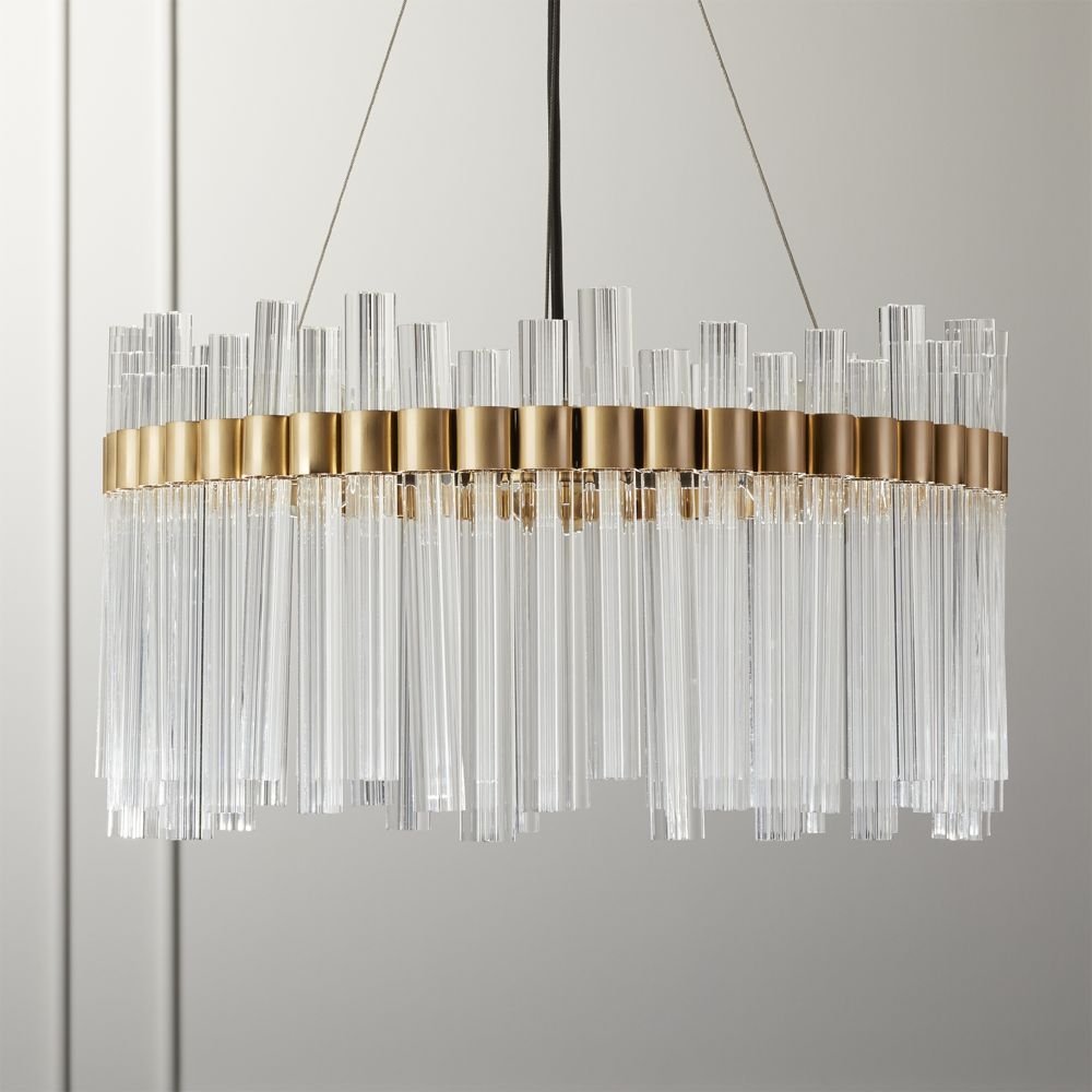 Orion Glass Crystal Chandelier - Image 2