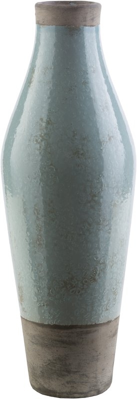 Evry Light Gray Ceramic Table Vase - Image 0