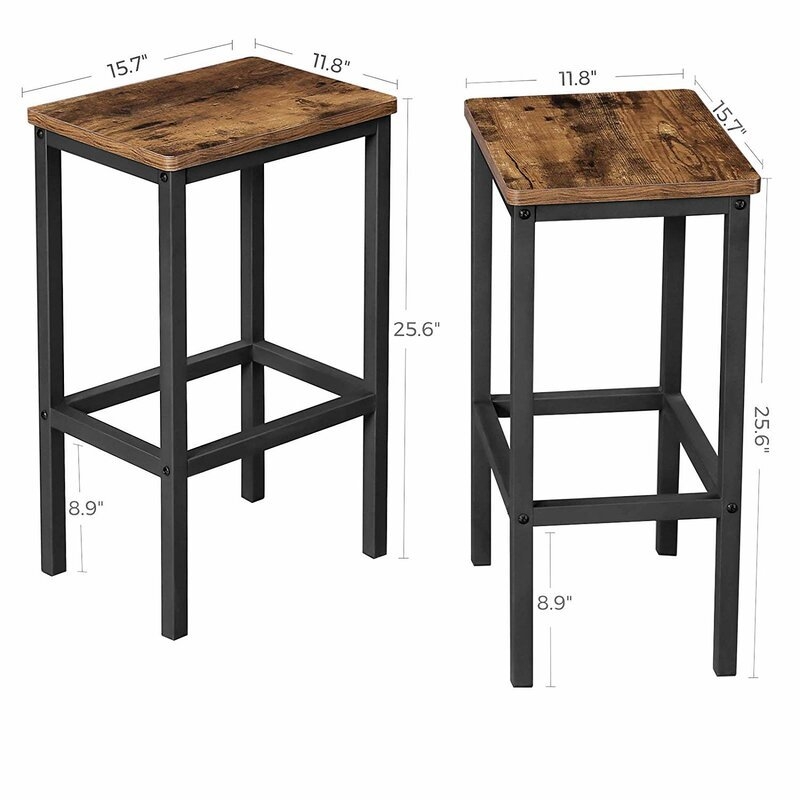Wynnewood 25.6" Counter Stool set of 2 - Image 1