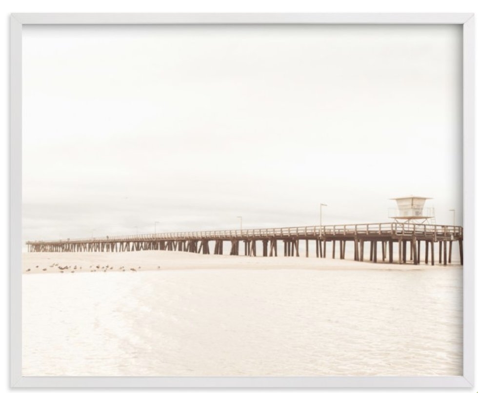 stormy pier - 20 x 16 - Image 1