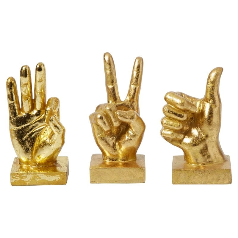 3 Piece Sign Figurine Set - Image 0