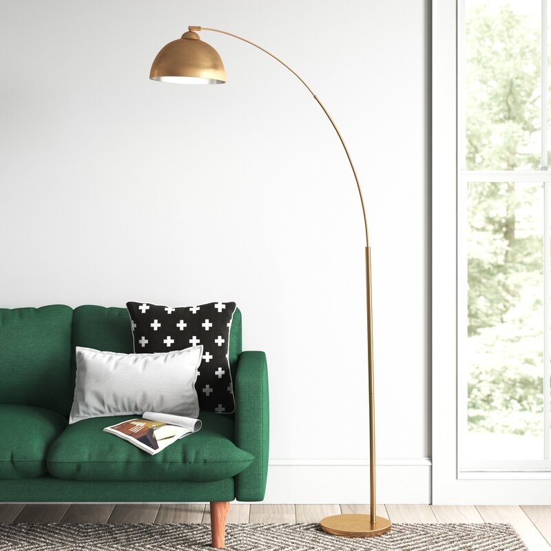 Arenstein Angelray 79" Arched Floor Lamp - Image 1