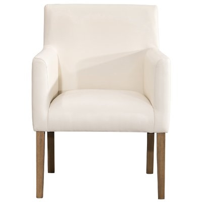 Pecoraro Upholstered Dining Chair, Cream - Image 0