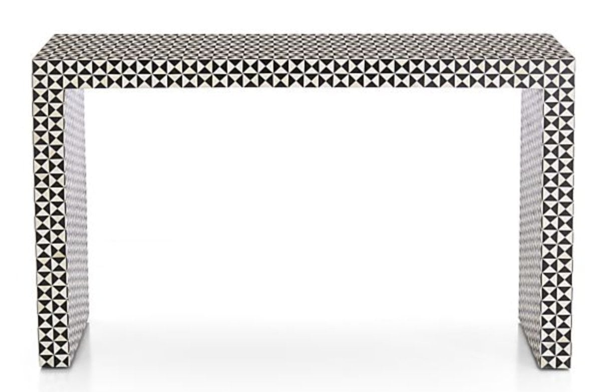 Intarsia Black Console Table - Image 0