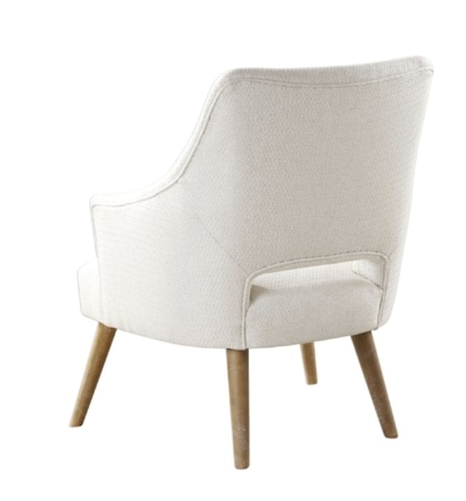 Althea Accent Chair, White - Image 1
