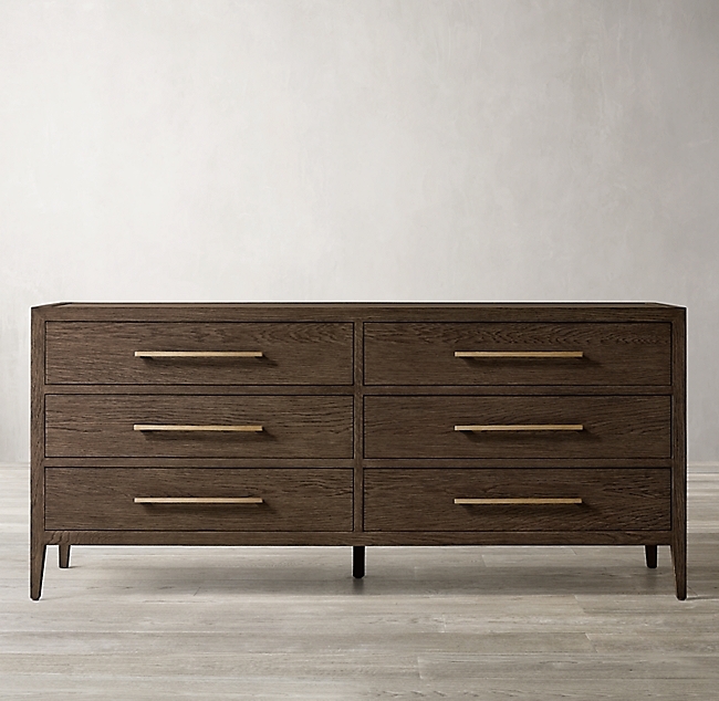 FRENCH CONTEMPORARY 6-DRAWER DRESSER - Image 0