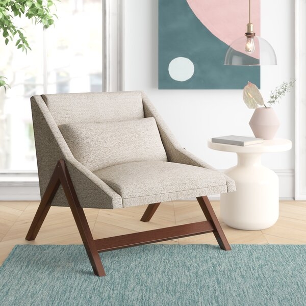 Taupe Ashwood 24.75" Lounge Chair - Image 1