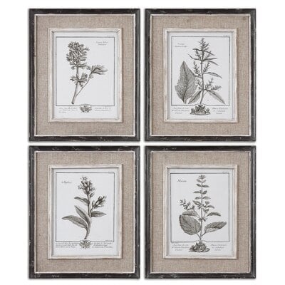 'Ladouceur' by Grace Feyock - 4 Piece Picture Frame Print Set on Paper - Image 0