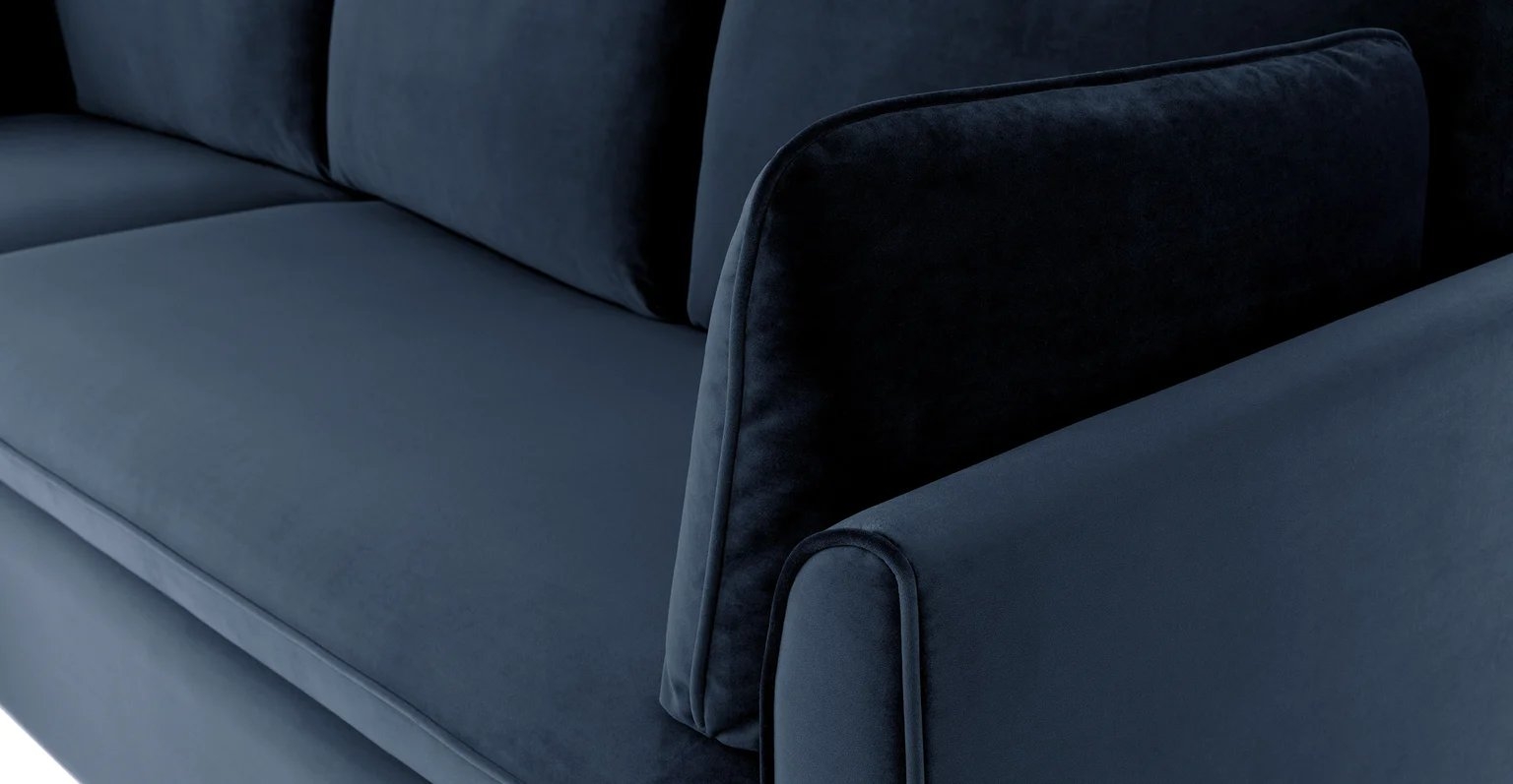 Oneira Tidal Blue Left Sofa Bed - Image 6