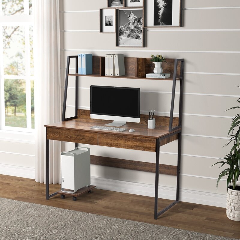 Quiana Desk with Hutch - Image 1
