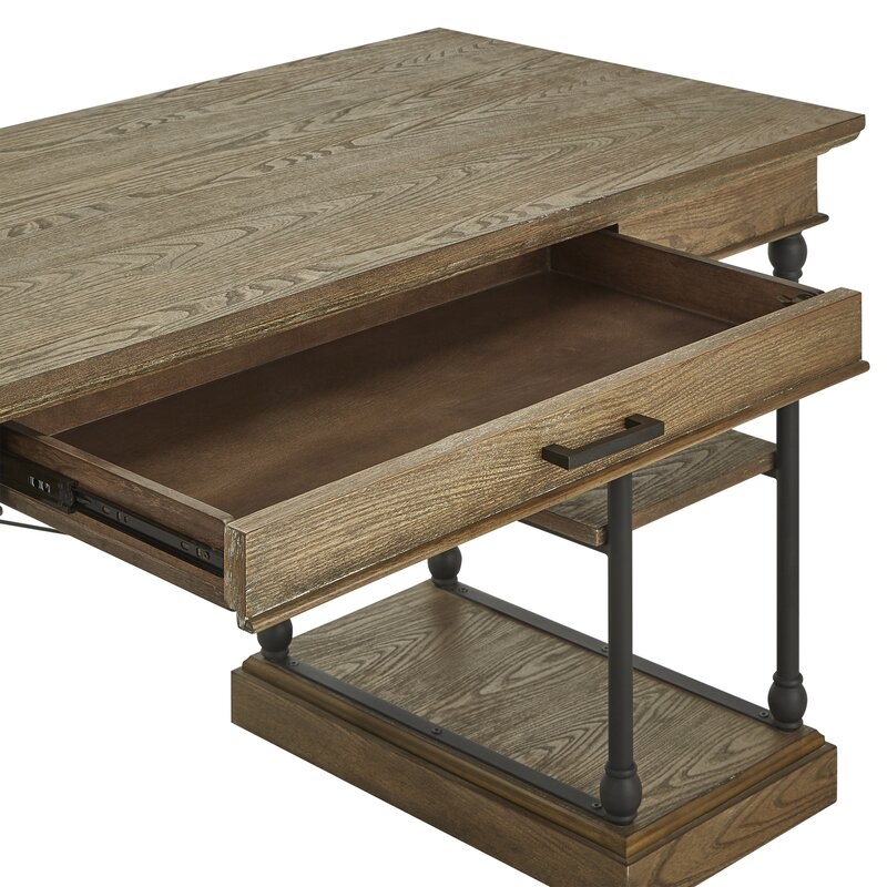 Kyler Solid Wood Desk - Image 2