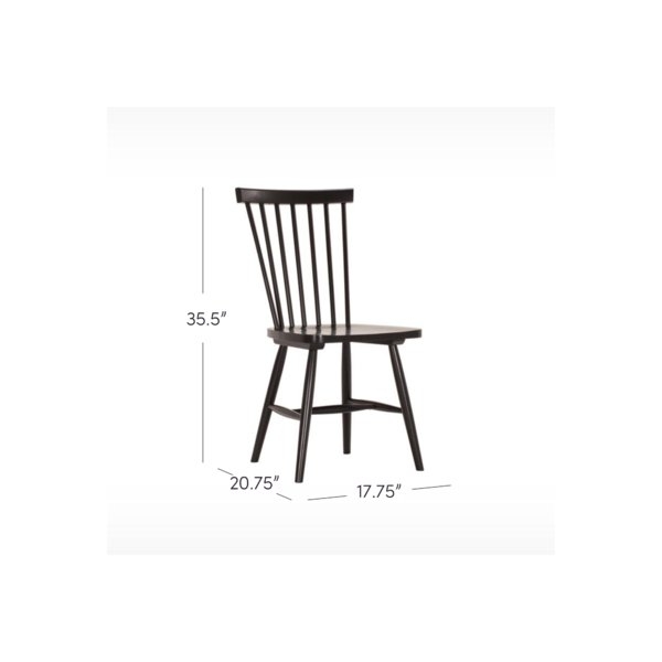 SOWERBY SOLID WOOD DINING CHAIR - Image 0