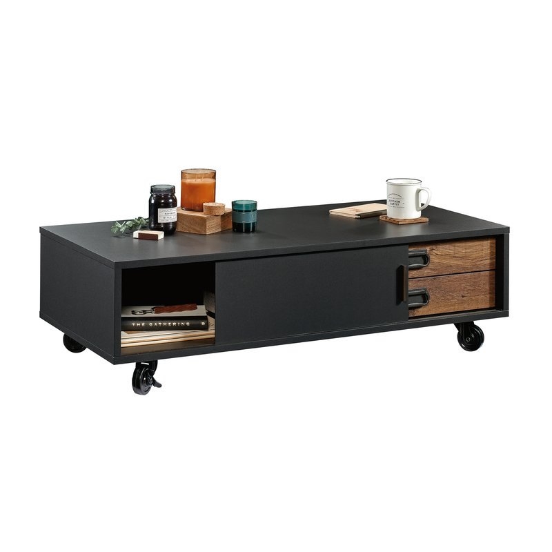 Loehr Coffee Table with Storage - Image 4