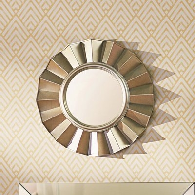 Vertical Round Wall Mirror - Image 0