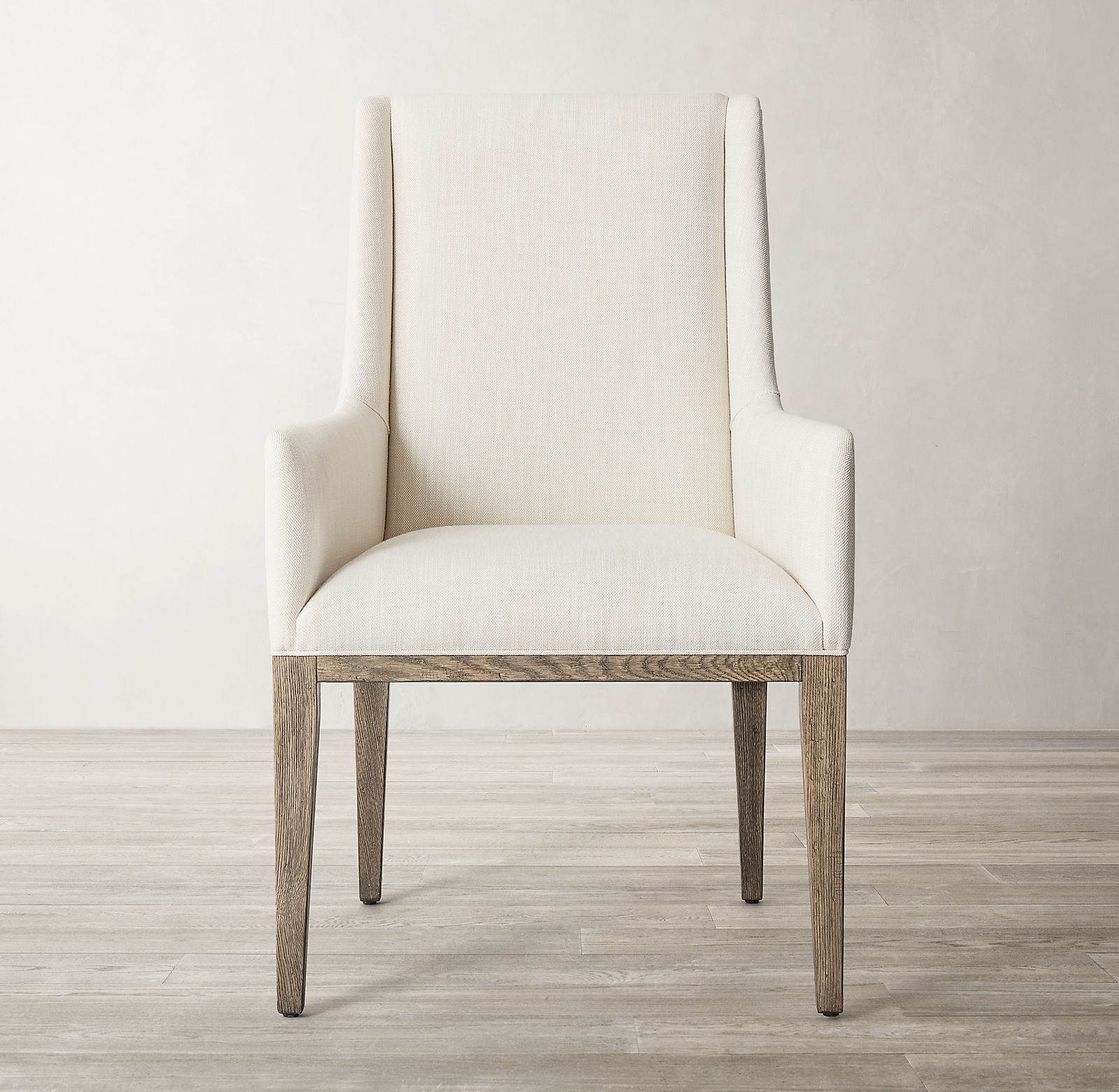 Leigh Fabric Dining Armchair - Image 3